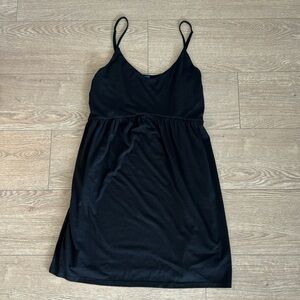 Casual Black Dress with pockets
